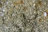 Pyrite On Calcite - El Hammam Mine, Morocco #80735-3